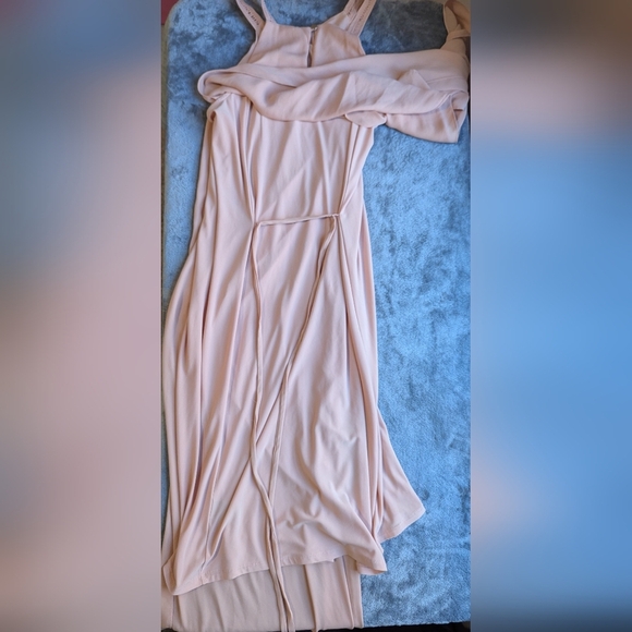 Mod X Dress Women's Size Medium Pink Blush Cruise Party Wedding Panel Sleeveless - Picture 8 of 14